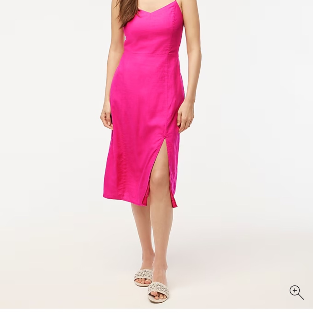 J. Crew Fuchsia Dress